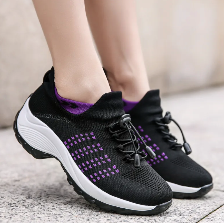 OrthoStride 足底筋膜炎矫正鞋，带足弓支撑，缓解疼痛，宽楦设计