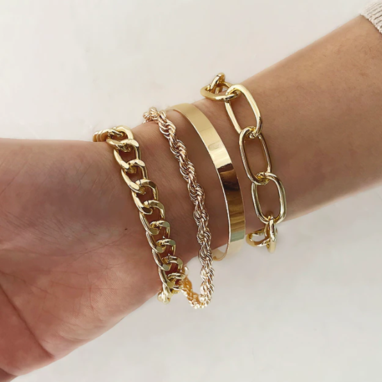 Arm Candy | Gyönyörű 4 darabos karkötő szett