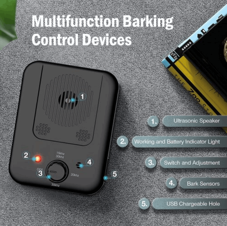 Barkbuddy™ - 犬の無駄吠えを防止するトレーニングデバイス
