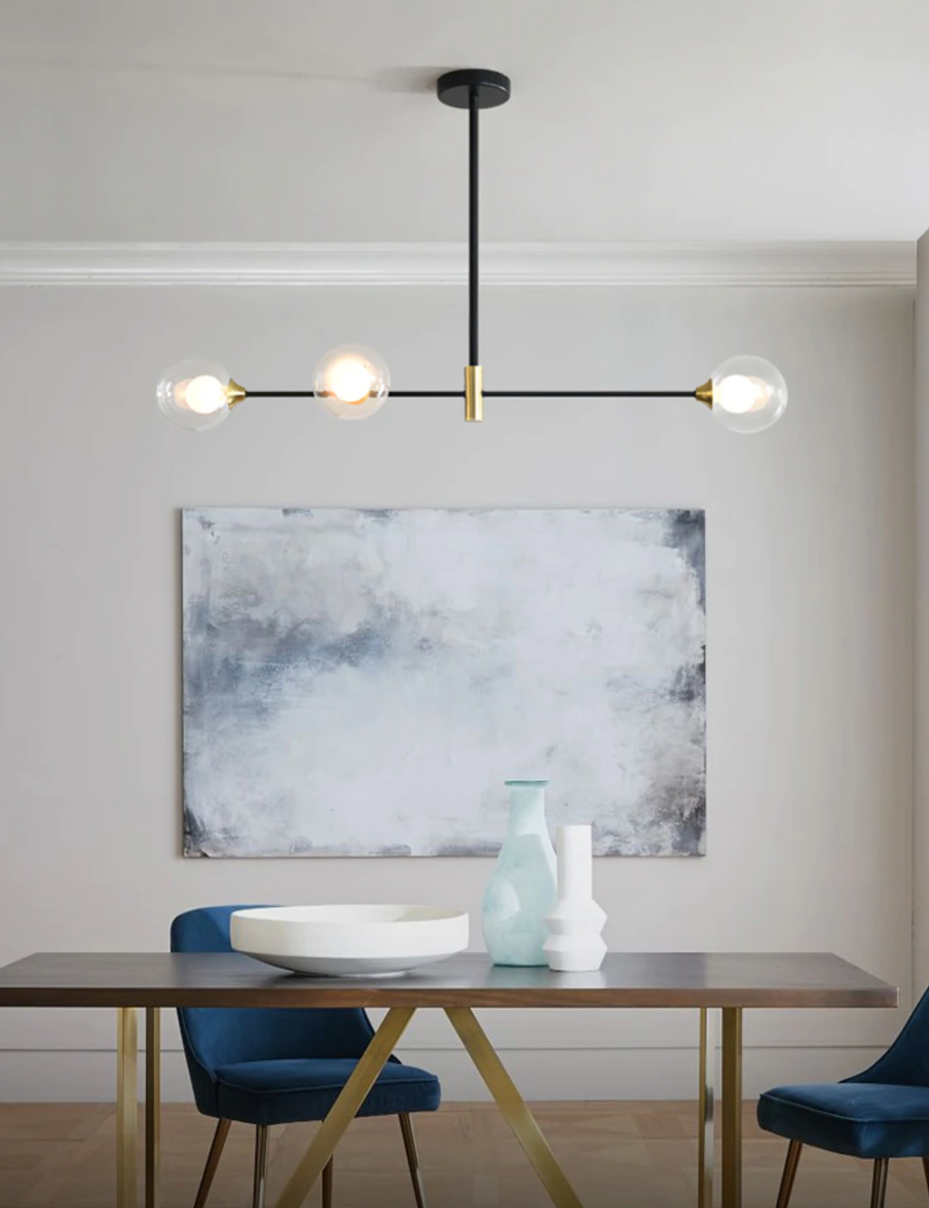 Kara - Lampu Siling Kelambu Bola Kaca Nordic