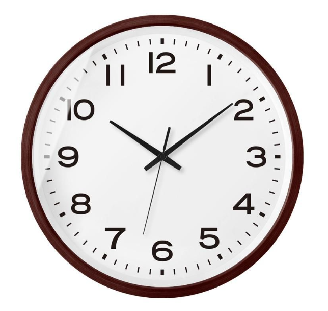 NordicTime – Reloj de Pared de Madera Escandinavo Elegante para una Atmósfera Atemporal