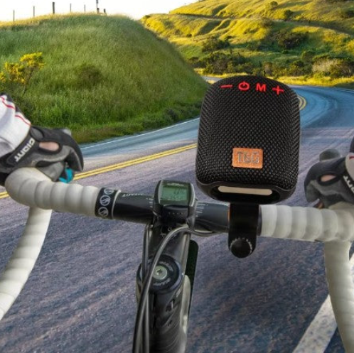 Difuzor de bicicletă impermeabil RiderWave TG392 cu legătură fără fir – Portabil și reîncărcabil