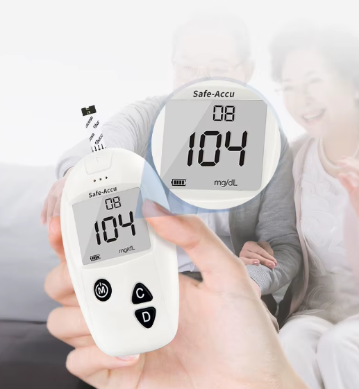 Kit Pengukur Glukosa Darah Anwen – Penguji Diabetes Tepat dengan Jalur & Lancet