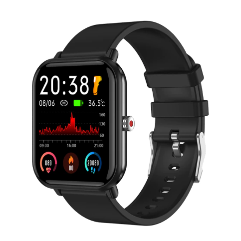 Montre intelligente étanche de sport pour la pression artérielle au poignet 2024 compatible Android iOS
