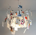 Ingo Maurer Zettel DIY Chandelier Customizable Lighting For Any Room |  Ingo Maurer Zettel