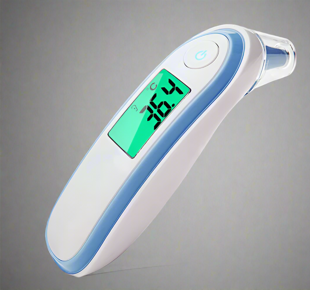JYHealth Infrarot-Ohr- und Stirnthermometer – Genau & berührungslos für Baby & Erwachsene