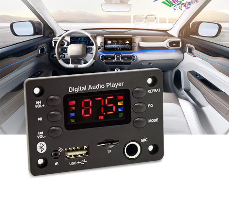 Maximus Bluetooth MP3-dekoder – Billyd, FM-radio og USB-musikafspiller