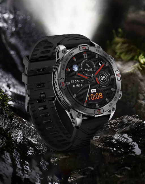 Astra 2024 Zegarek Smartwatch Outdoor – 1,43" AMOLED, Wodoodporny Lokalizator GPS z Połączeniami Bluetooth