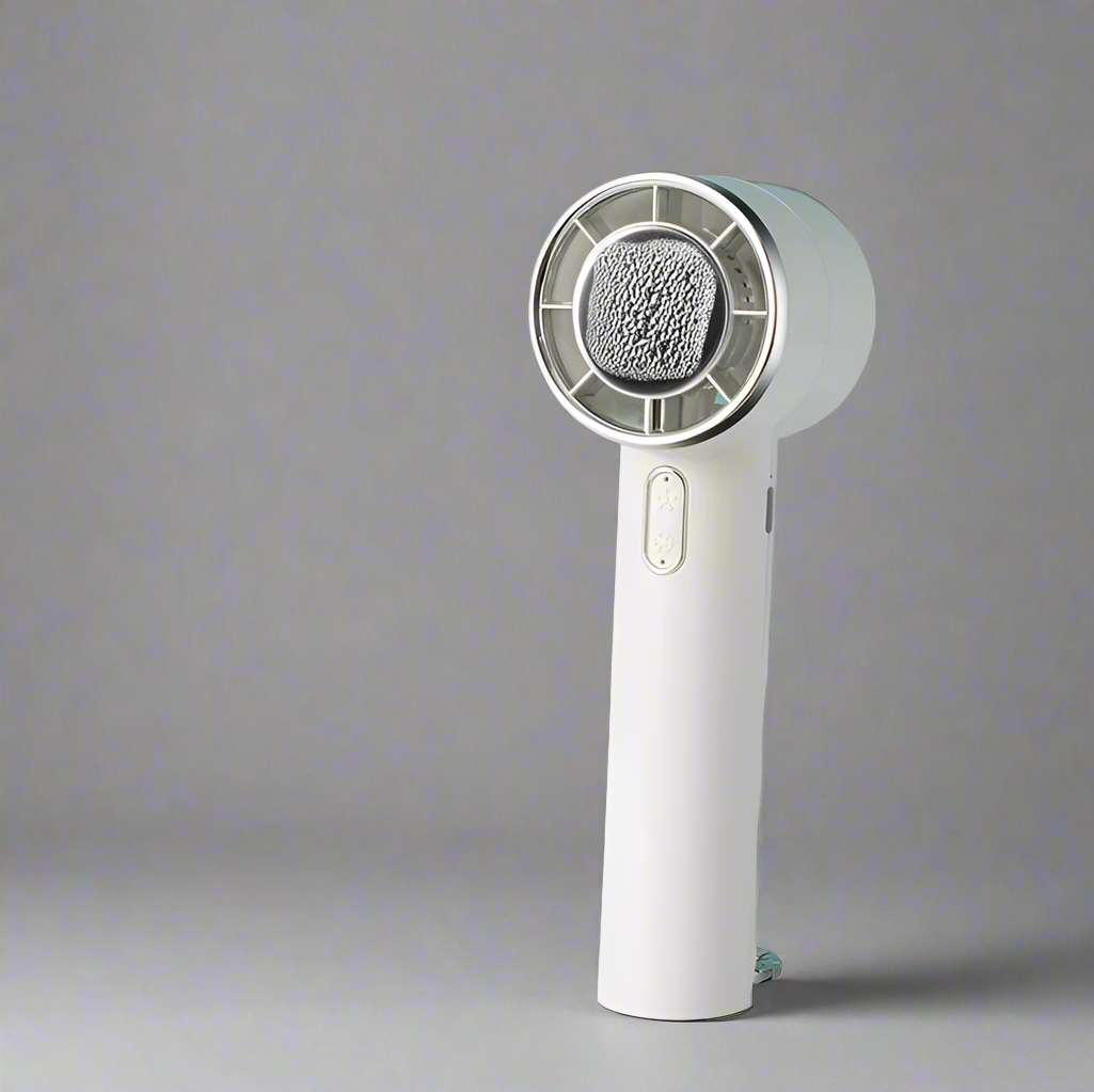 Ventoinha Portátil de Mão AeroChill com Compressa Fria