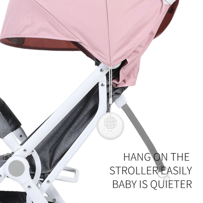 HushWave USB Boleh Cas Semula Bunyi Putih Penenang Tidur untuk Bayi | Orntli