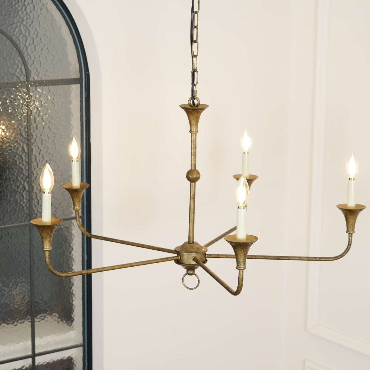 Lampadario Lustra a candele — Elegante, 39.4″/100cm