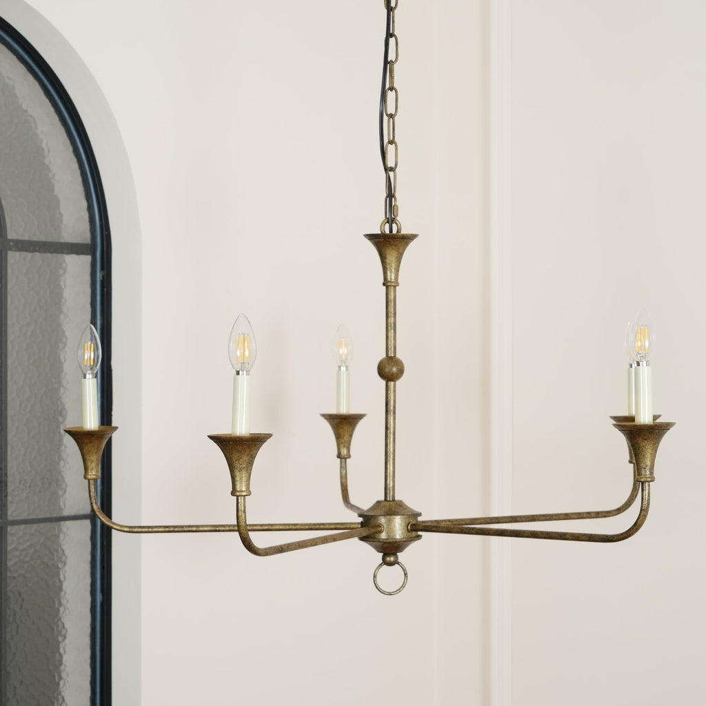Lampadario Lustra a candele — Elegante, 39.4″/100cm