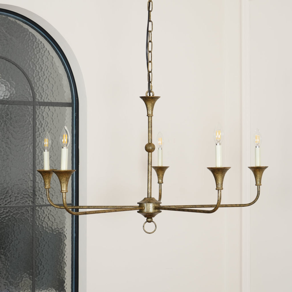 Lampadario Lustra a candele — Elegante, 39.4″/100cm