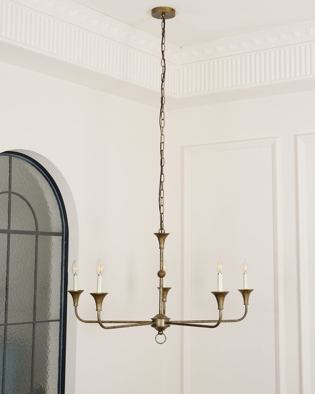 Lampadario Lustra a candele — Elegante, 39.4″/100cm