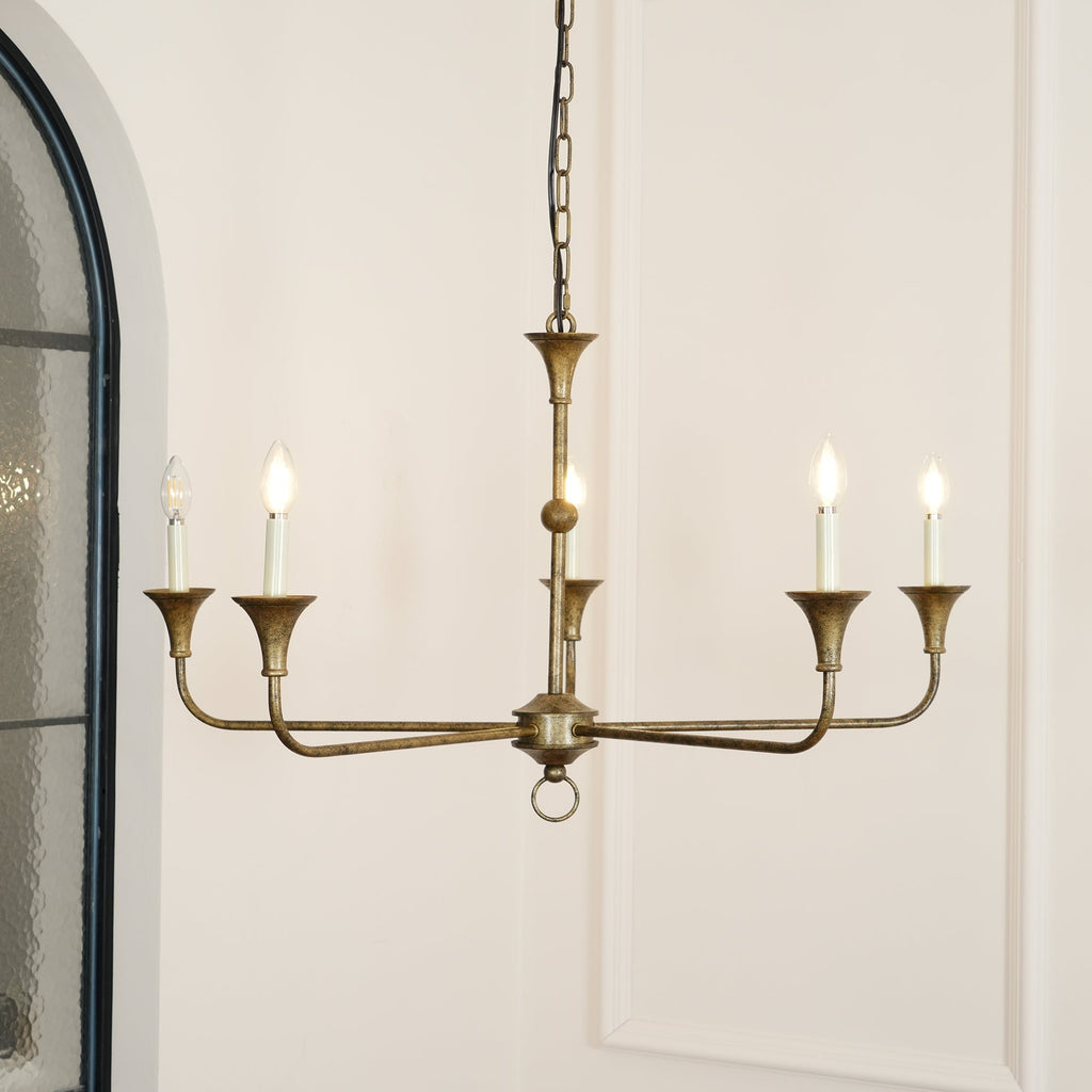 Lampadario Lustra a candele — Elegante, 39.4″/100cm