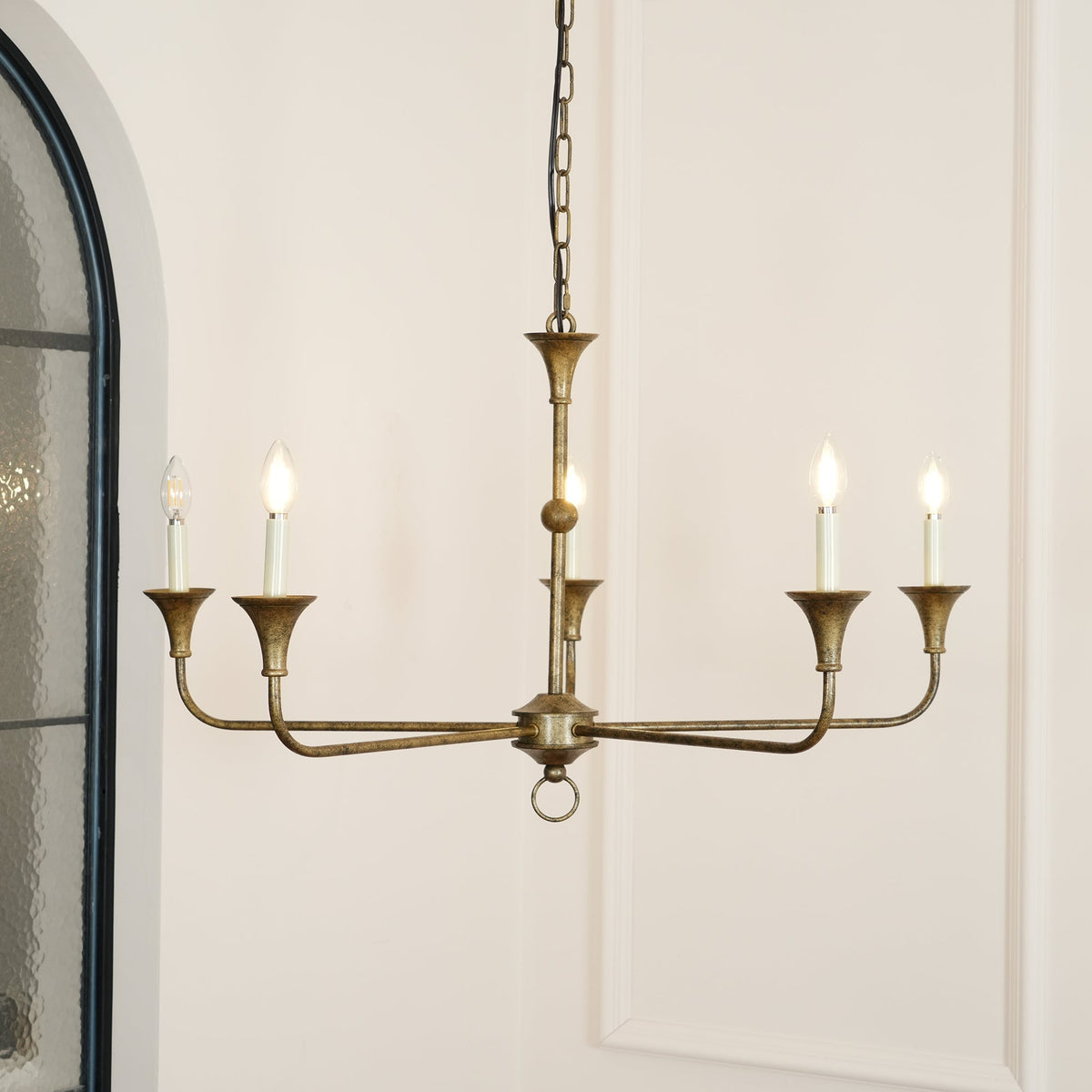 Lampadario Lustra a candele — Elegante, 39.4″/100cm