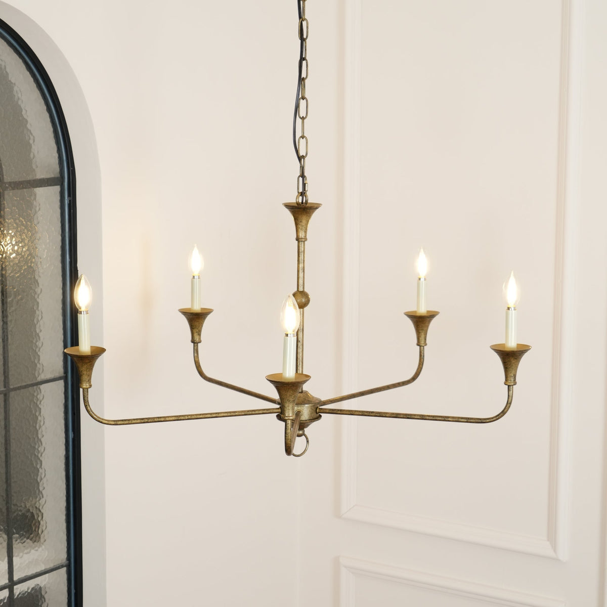 Lampadario Lustra a candele — Elegante, 39.4″/100cm