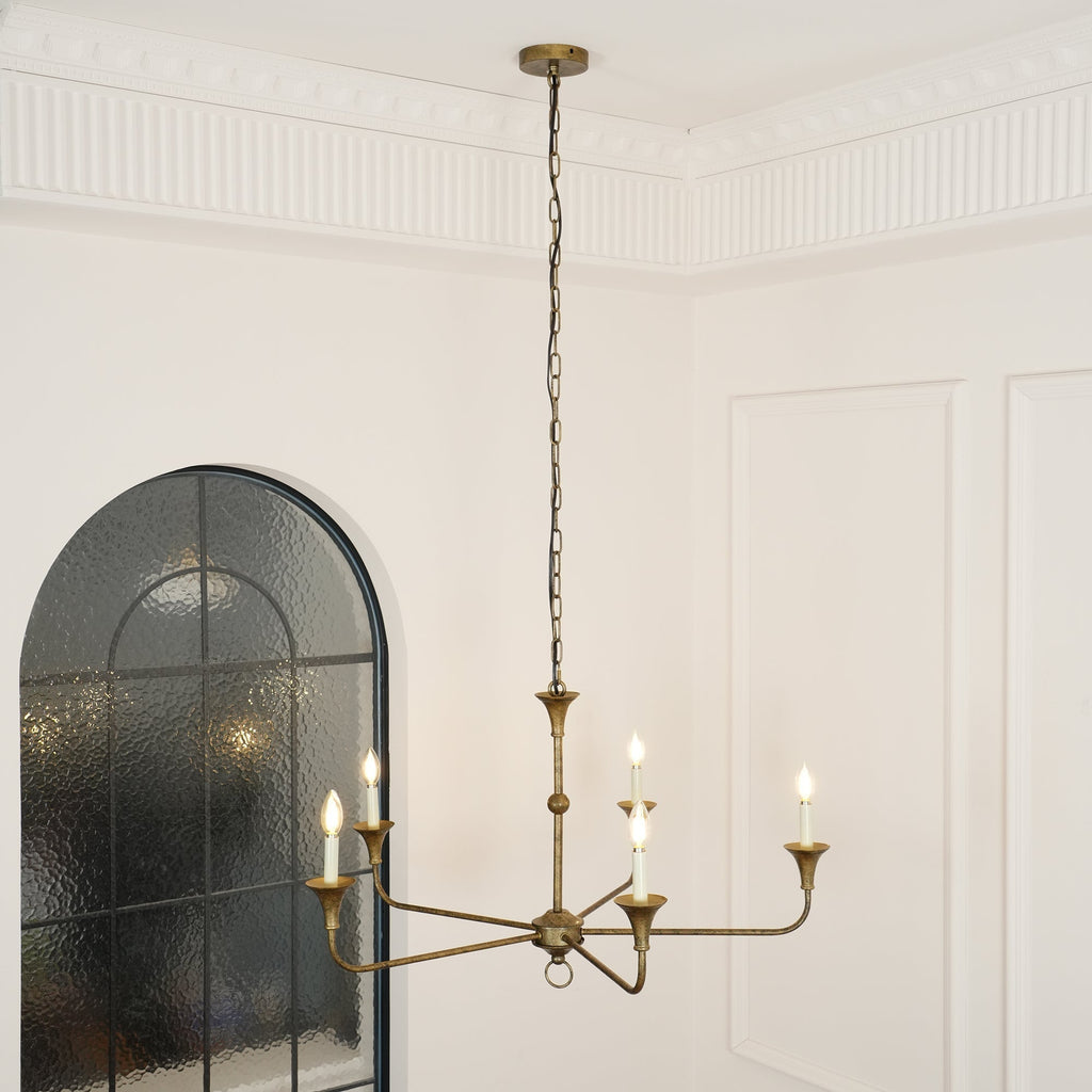Lampadario Lustra a candele — Elegante, 39.4″/100cm