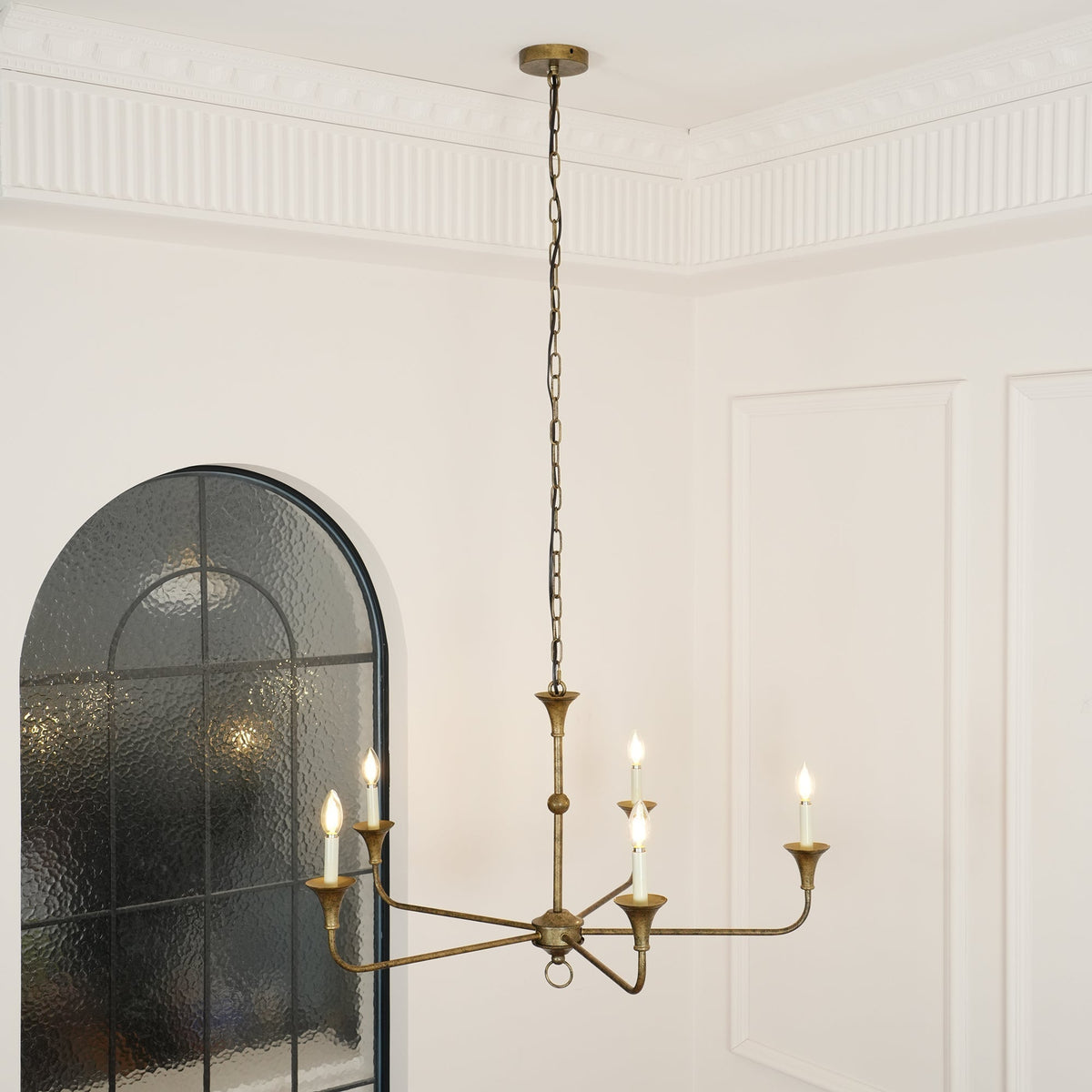 Lampadario Lustra a candele — Elegante, 39.4″/100cm