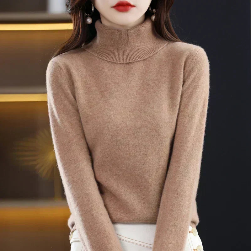 Dámský pletený svetr Asteria z merino vlny pro každodenní nošení