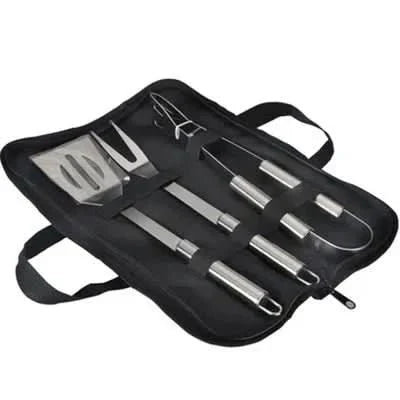LuxeGrill Edelstahl-Utensilienset für das Grillen im Freien – hochwertige BBQ-Werkzeuge