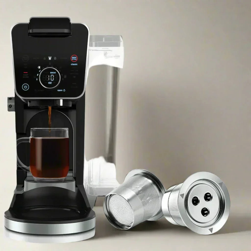 Filtri riutilizzabili per capsule caffè K-Cup in acciaio inox per macchine Dual Brew Pro