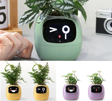 Ivy's Smart Planter: 49 Expressions & AI Sensors for Plant Care – orntli