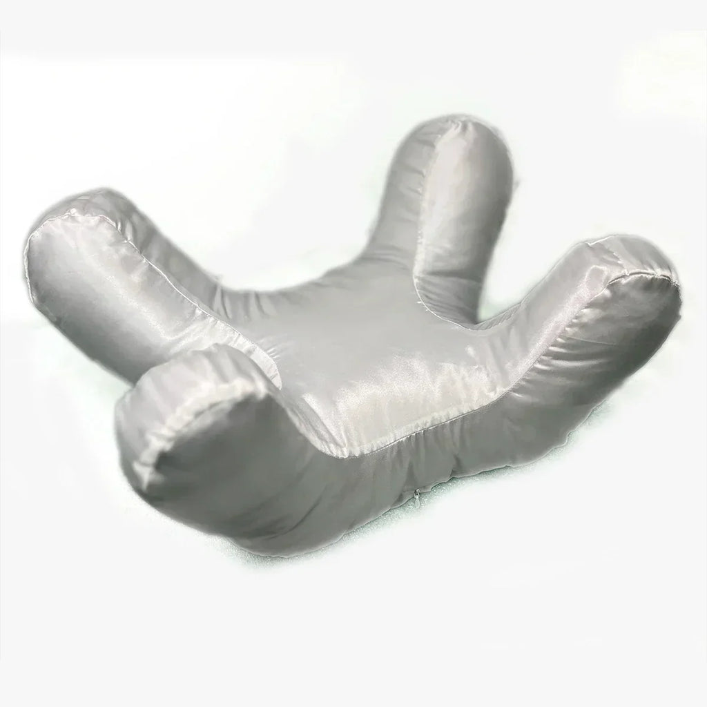 SilkRest - כרית פנים עם כיסוי סאטן יוקרתי