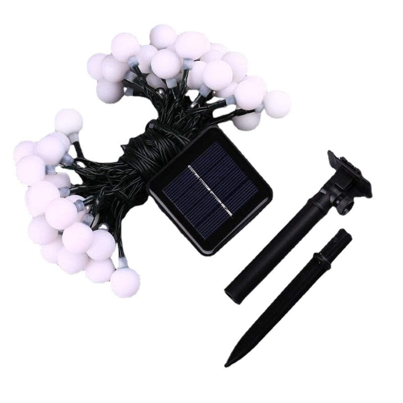 LED Runde Solar-Feenlichter