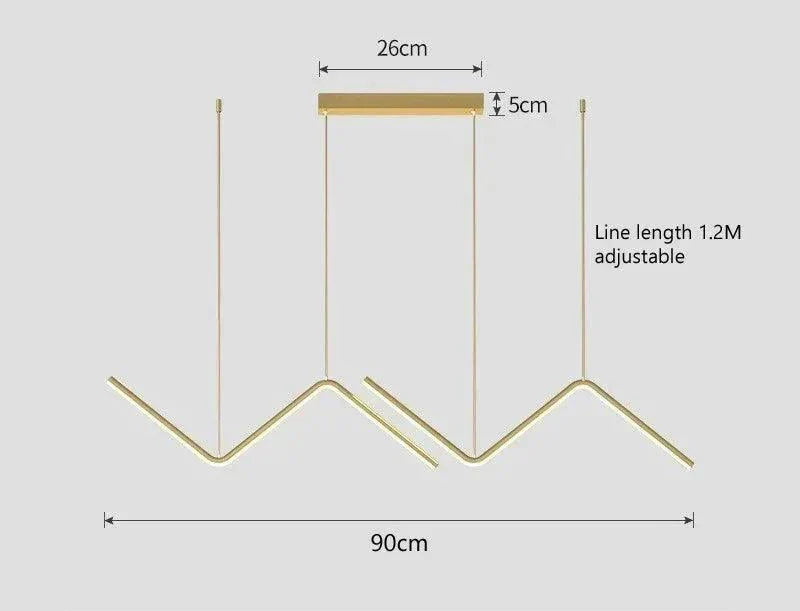 Riley hängande lampa kollektion