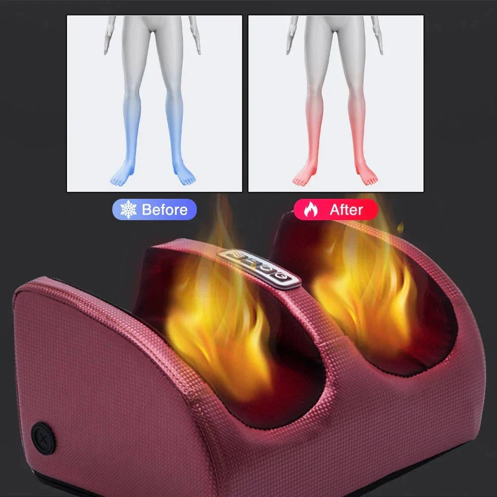 RelaxPro：电动指压足部按摩器——深层组织加热缓解疲劳肌肉