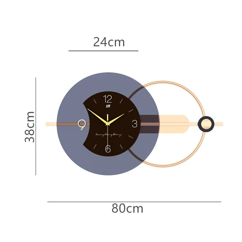 Doppelschicht Wanduhr zum Aufhängen