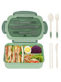 Portapranzo Bento da 1200 ml — 4 scomparti, a tenuta stagna, posate