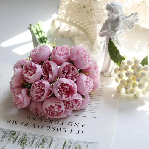 Buket Peony Sutera Cerita Cinta