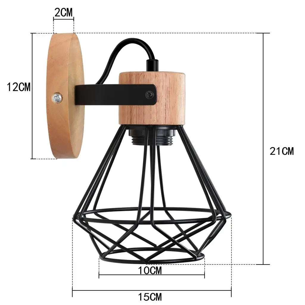 Luminaires en bois vintage nordiques