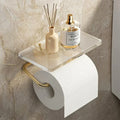Toiletrulleholder med hylde