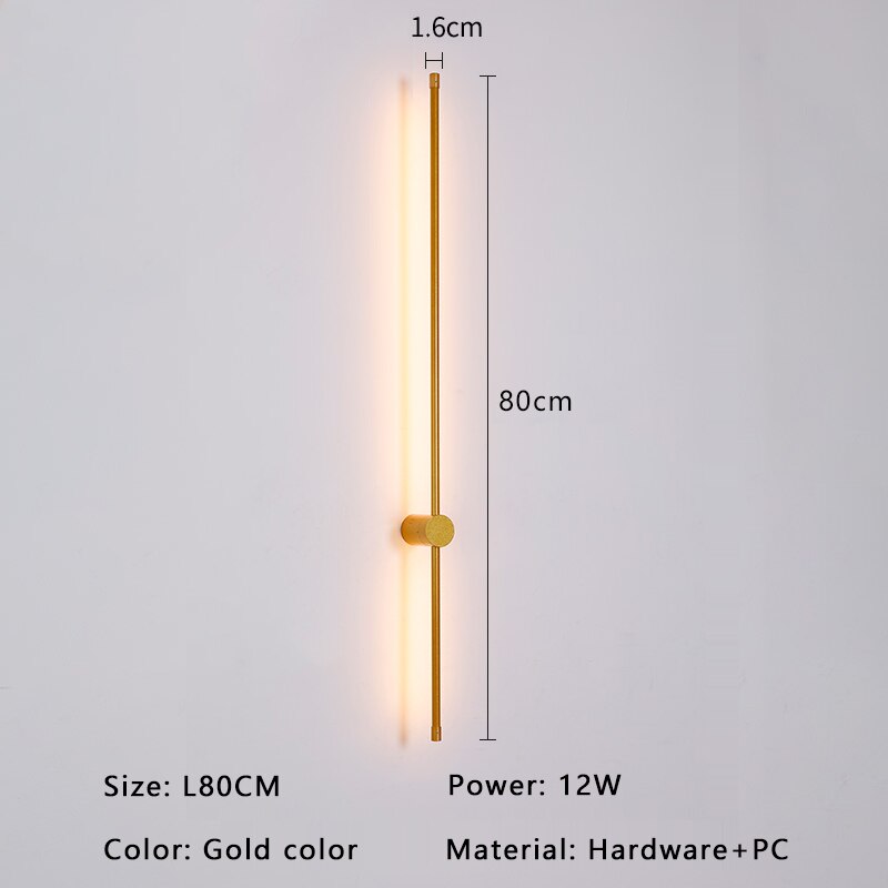 מנורת קיר מודרנית מינימליסטית פשוטה