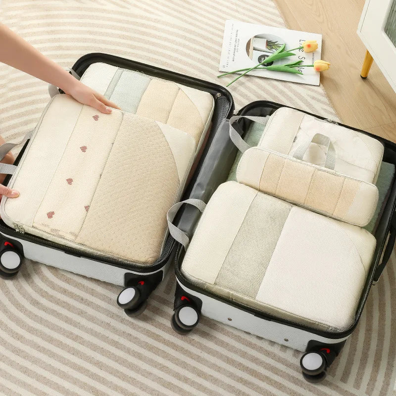 Travel Organizer Set for Efficient Packing and Easy Access
