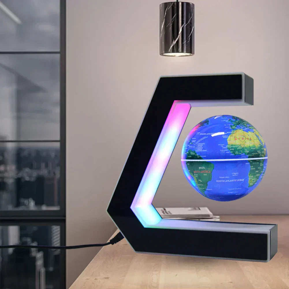 Lampada Globo Galleggiante Magnetica a LED – Luce Notturna 360°