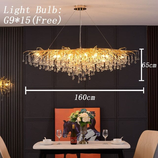 Lustre personnalisable Goutte d'eau