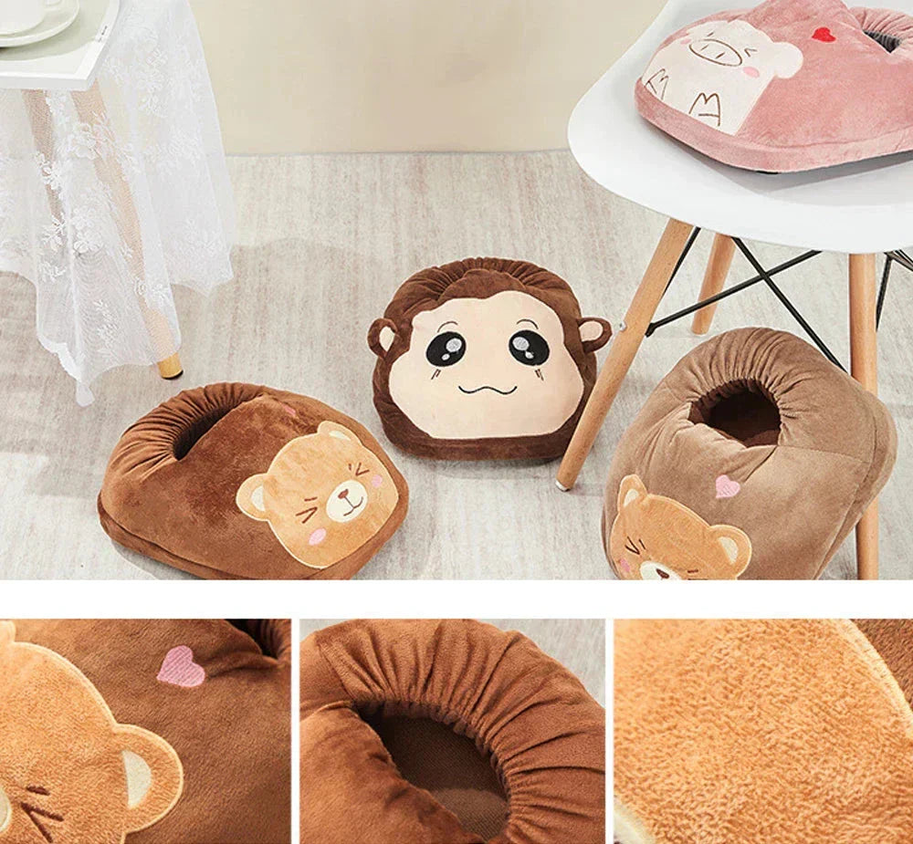 كووزي كنترول - أحذية تدفئة لطيفة وسهلة التنظيف