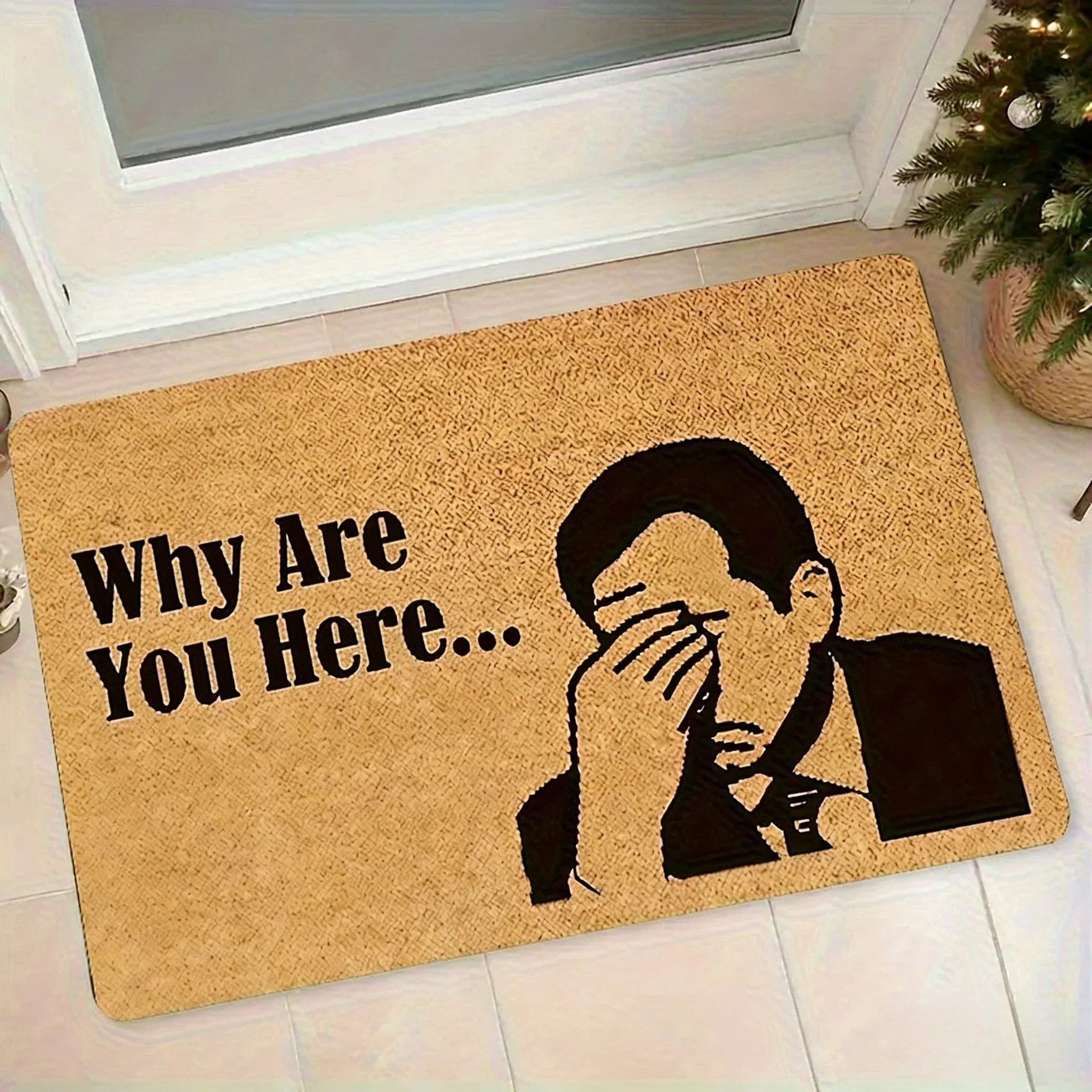 Humoros lábtörlő játékos előszobai bájhoz