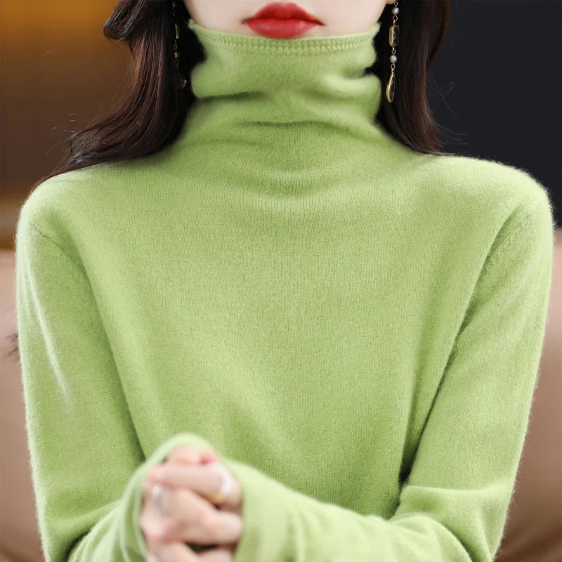 Amelia 100% Merinoull Damtröja