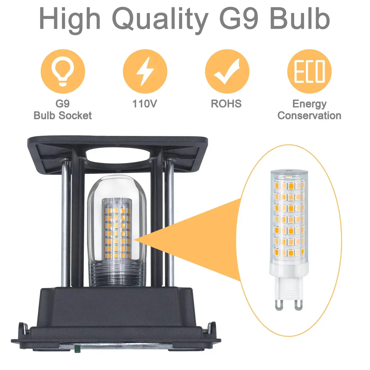 مصباح حائط LED من لوما غارد، من الألومنيوم ومقاوم للماء بمعيار IP65، للاستخدام الداخلي والخارجي
