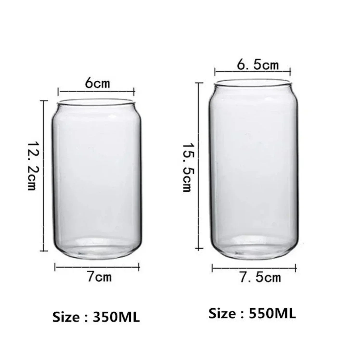 Verre transparent et créatif pour boissons, idéal pour thé, jus, lait, café et vin - Parfait pour vos besoins quotidiens en boissons