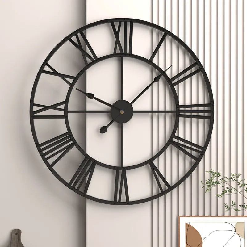 Reloj moderno de números romanos 3D