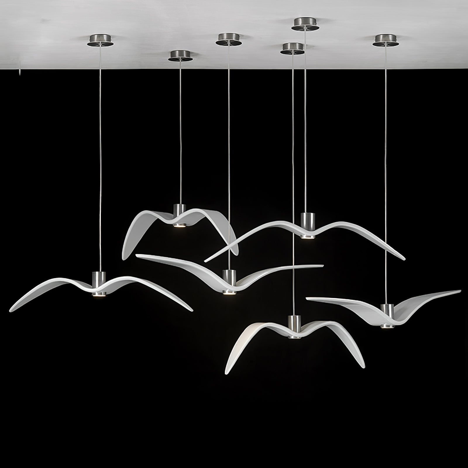 Aviara Çağdaş LED Sarkıt Aydınlatma — Minimalist Tavan Armatürü