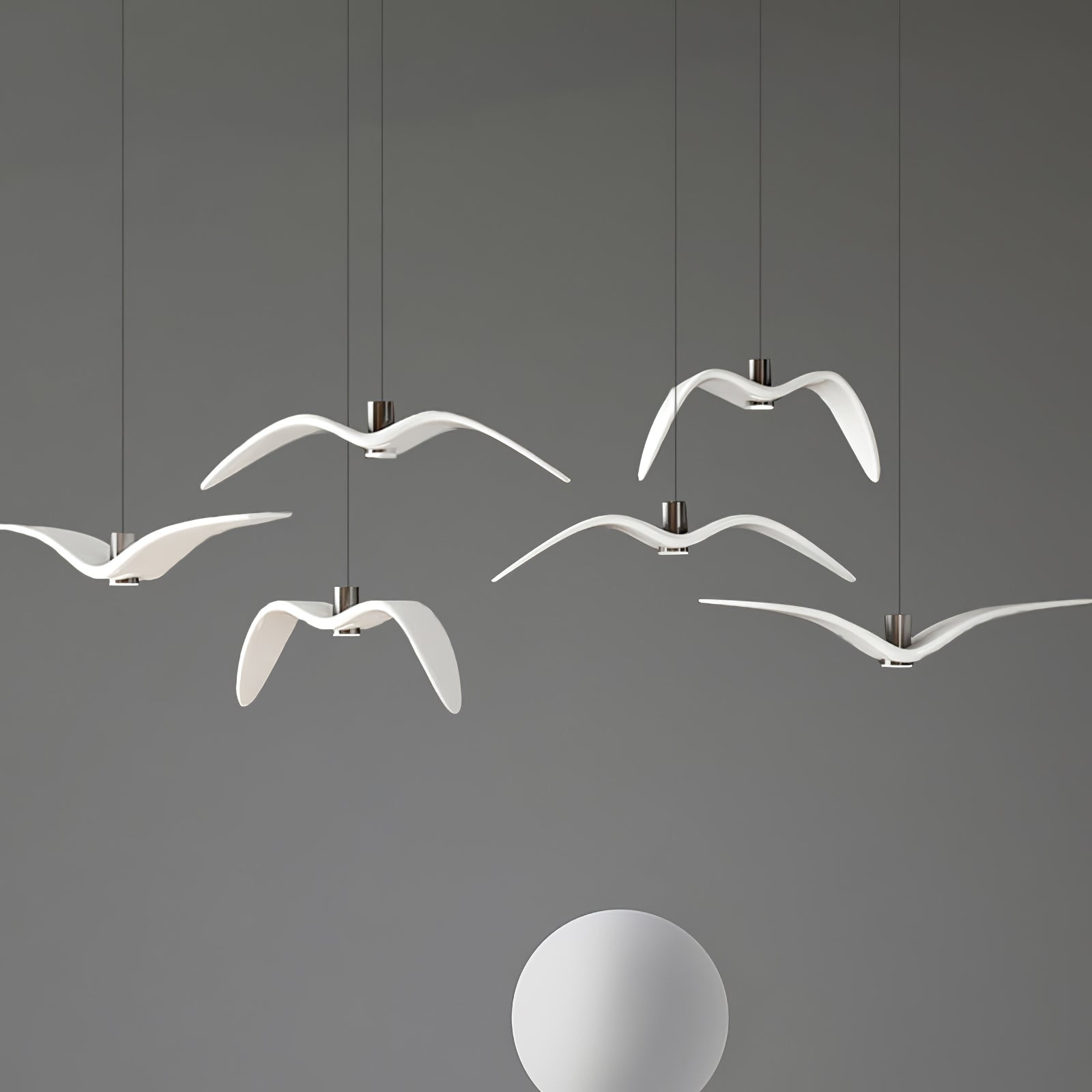Aviara Çağdaş LED Sarkıt Aydınlatma — Minimalist Tavan Armatürü