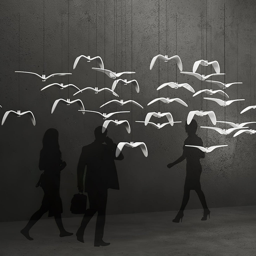 Aviara Çağdaş LED Sarkıt Aydınlatma — Minimalist Tavan Armatürü