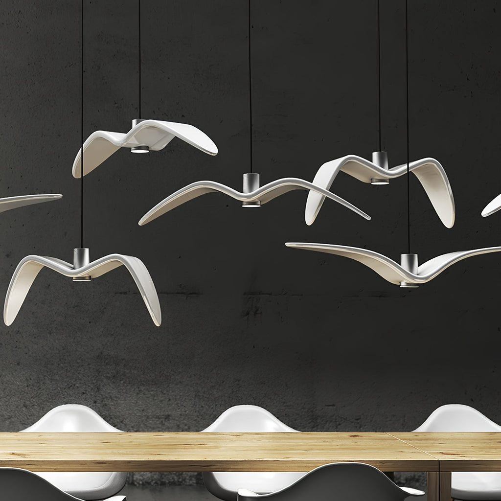 Aviara Çağdaş LED Sarkıt Aydınlatma — Minimalist Tavan Armatürü